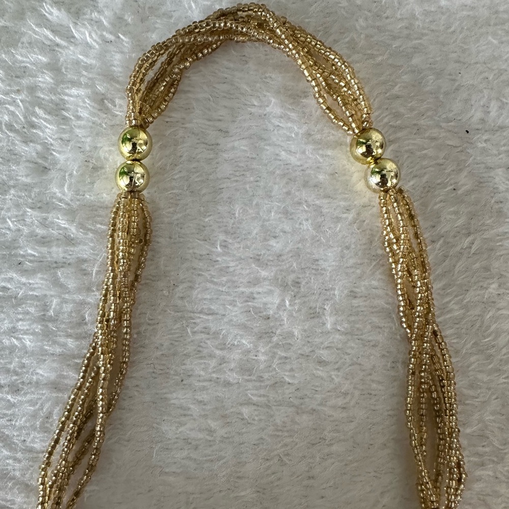 1960’s Vintage Gold Evening Kiss Lock Bag - Picture 5 of 10